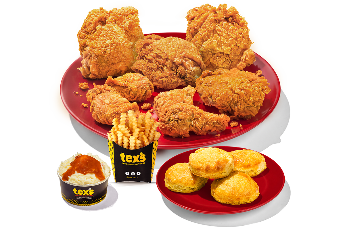 8 pc chicken w/ 4 biscuits image